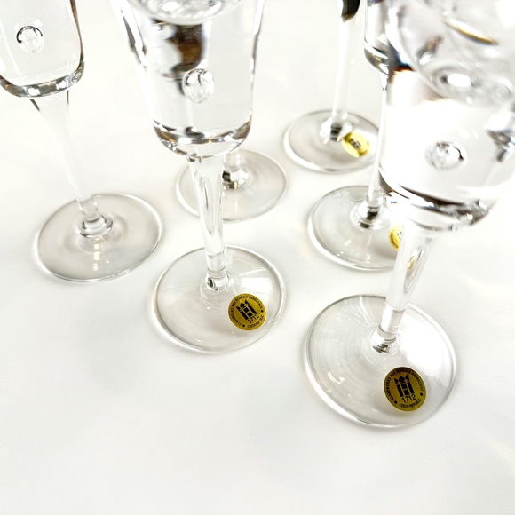 Set of 6 Cordial Glasses from Harrachov Glassworks, Czech Republic - Picture 5 of 5
